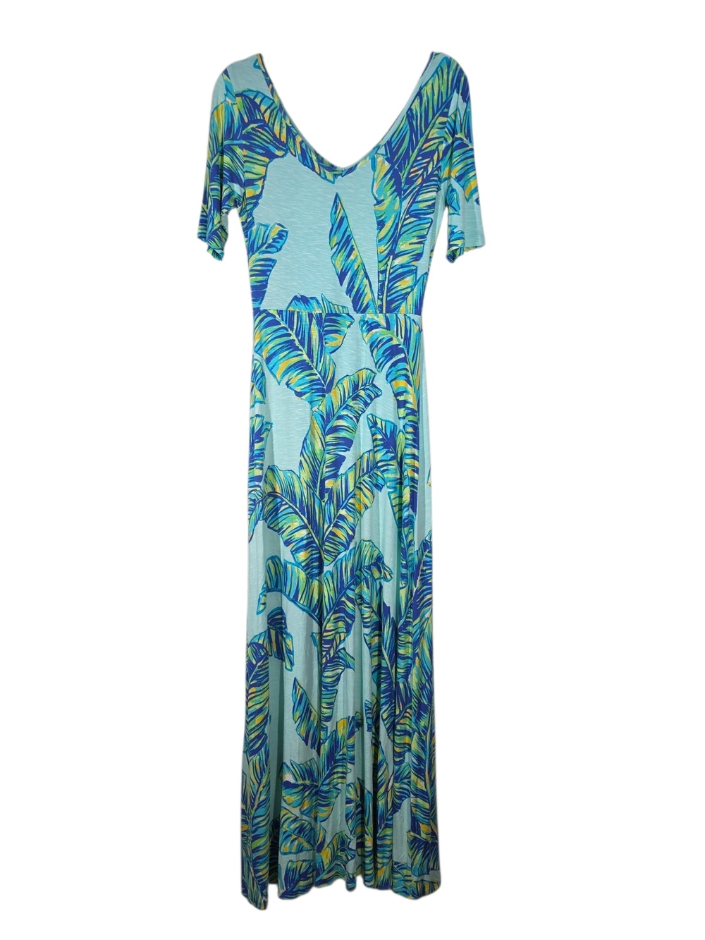 TORI RICHARD TROPICAL MAXI DRESS - Picture 5 of 7